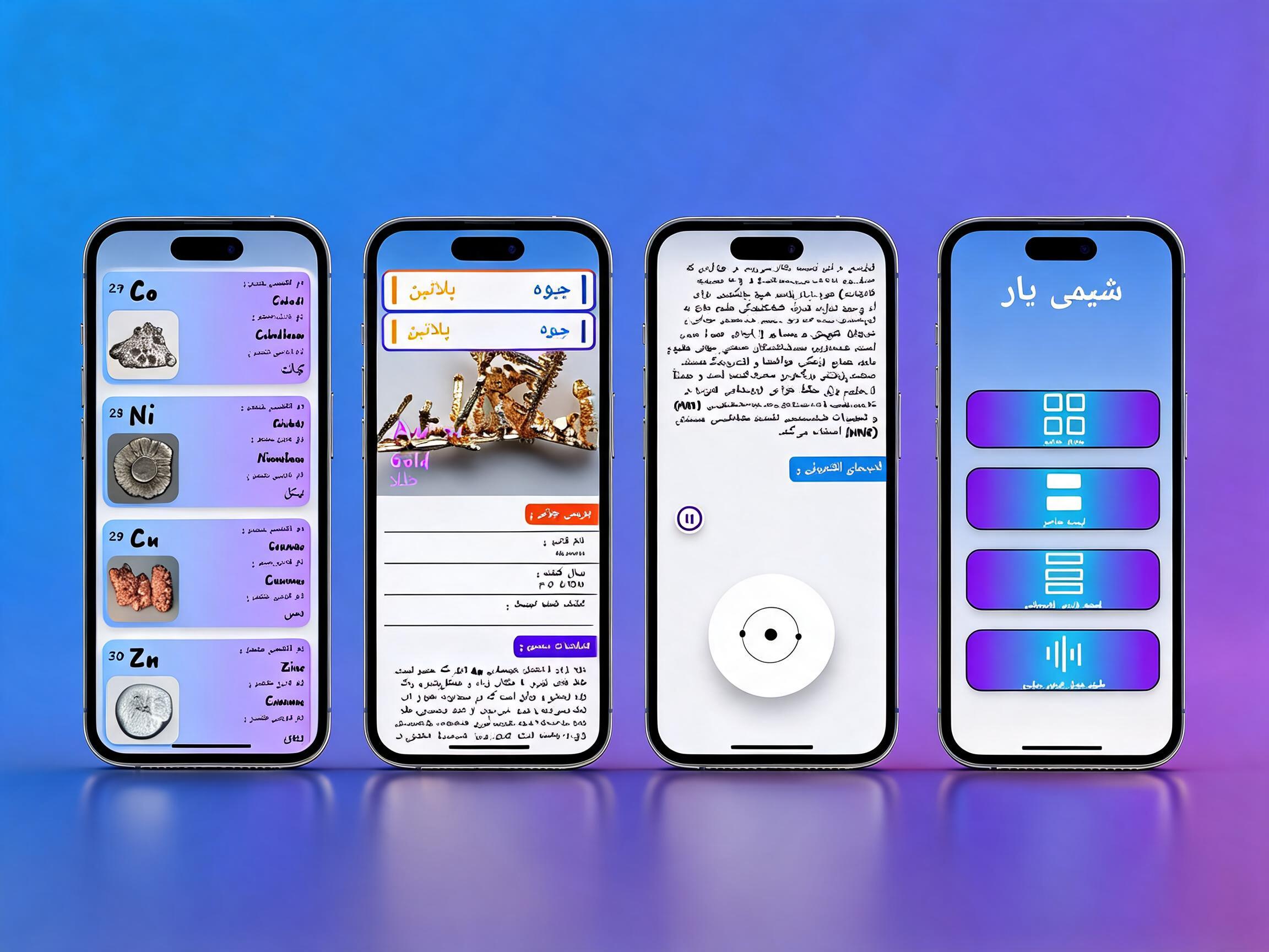 ⚗️ اپلیکیشن شیمی یار